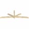 Ekena Millwork Alberta Rough Sawn Timber Gable Bracket, Douglas Fir, 108"W x 40"H x 4"D x 4"F, 9/12 Pitch GBW108X40X0404ALB00RDF - alternate 2